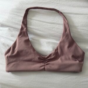 CSB Mauve Halter Sports Bra